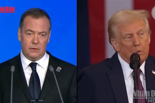 Ông D. Medvedev ca ngợi ông D. Trump là 'Tổng thống kiến tạo hòa bình'