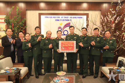 Tổng cục Hậu cần - Kỹ thuật kiểm tra công tác sẵn sàng chiến đấu tại Công ty Cổ phần 26