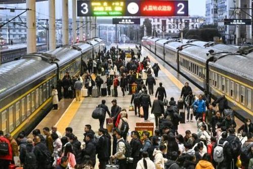 Trung Quốc bước vào cao điểm Xuân vận 2026, dự kiến 9,5 tỷ lượt người di chuyển