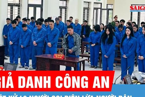 Xét xử 46 người giả danh công an gọi điện lừa người dân
