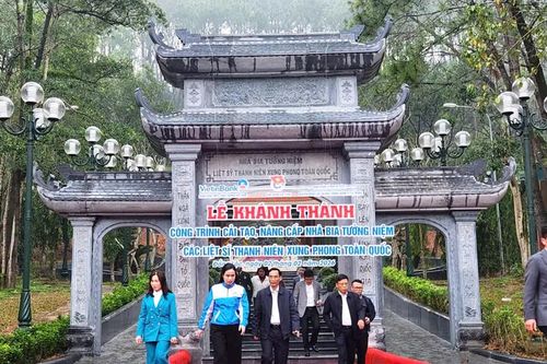 Khánh thành công trình cải tạo, nâng cấp Nhà bia tưởng niệm liệt sĩ Thanh niên xung phong toàn quốc
