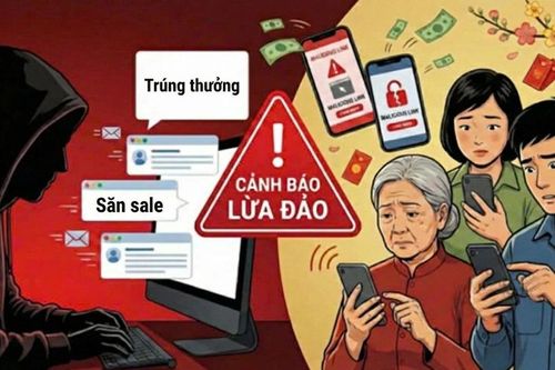 Cảnh báo lừa đảo 'nhận quà, trúng thưởng' dịp Tết Nguyên đán Bính Ngọ 2026