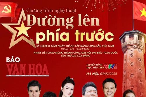 Chương trình nghệ thuật 'Đường lên phía trước' quy tụ nhiều nghệ sĩ nổi tiếng