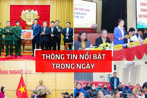 Nghệ An: Thông tin nổi bật ngày 2/2