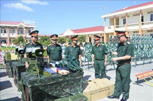 Quân khu 9 kiểm tra công tác sẵn sàng chiến đấu tại Cà Mau