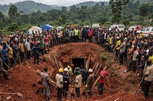 Hơn 200 người thiệt mạng trong vụ sập mỏ ở Congo
