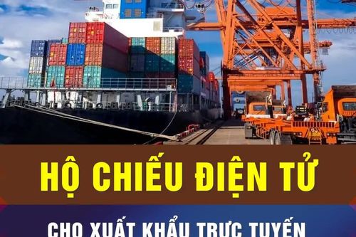 Xuất khẩu trực tuyến bằng hộ chiến điện tử