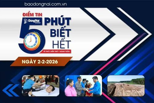 Điểm tin '5 phút biết hết' sáng 2-2: Từ 25-2 đến 1-3 sẽ diễn ra Lễ hội chùa Ông năm 2026