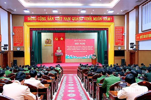 Đảng ủy Công an tỉnh đổi mới, nâng cao chất lượng công tác kiểm tra, giám sát
