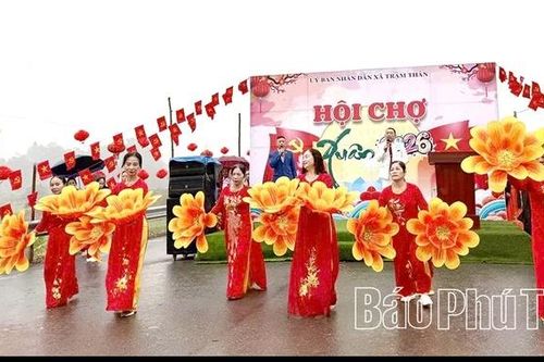 Hội chợ Xuân Bính Ngọ 2026 xã Trạm Thản
