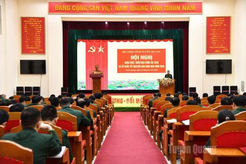 Quán triệt, triển khai nhiệm vụ sẵn sàng chiến đấu dịp Tết Nguyên đán Bính Ngọ 2026