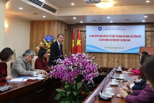 Sắp có kỳ thi đánh giá năng lực tiếng Việt đầu tiên tại Nhật Bản