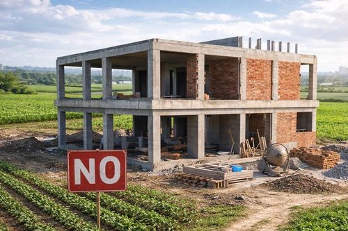 Sử dụng đất không đúng mục đích có thể bị xử lý hình sự