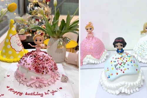 Kịch tính như 'mở túi mù', trend bánh kem chảy váy công chúa gây sốt TikTok