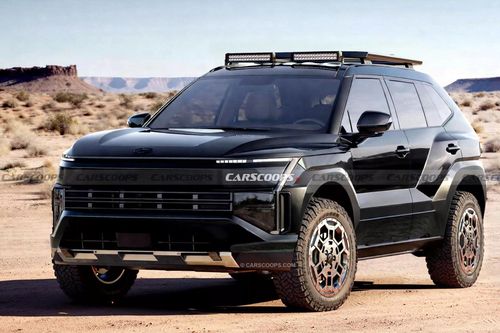 Hyundai Tucson thế hệ mới lột xác thiết kế, vuông vức như Santafe?