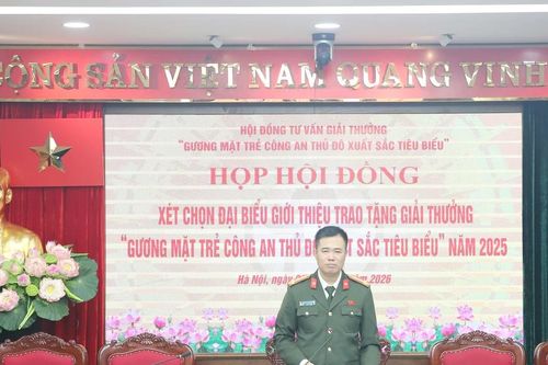 Gương mặt trẻ Công an Thủ đô xuất sắc phải là người có tính lan tỏa mạnh mẽ
