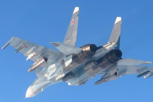 Tiêm kích Su-30SM2 Nga mang cấu hình vũ khí hiếm thấy bay gần vùng trời NATO