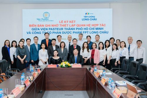 Long Châu hợp tác chiến lược Viện Pasteur TP.HCM vì Việt Nam khỏe mạnh
