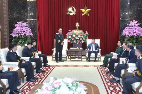 Lãnh đạo Thành phố Hà Nội tiếp Đoàn công tác Quân chủng Hải quân