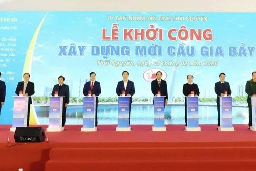 Thái Nguyên khởi công xây dựng cầu Gia Bảy mới