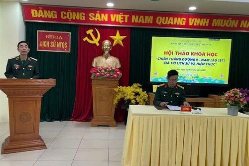 Hội thảo khoa học 'Chiến thắng Đường 9-Nam Lào 1971, giá trị lịch sử và hiện thực'