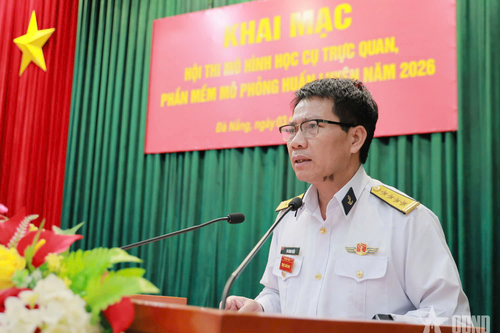 Vùng 3 Hải quân tổ chức Hội thi mô hình học cụ và phần mềm mô phỏng huấn luyện