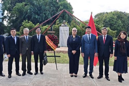 Trang trọng lễ kỷ niệm 96 năm Ngày thành lập Đảng và chào mừng thành công Đại hội XIV tại Cuba