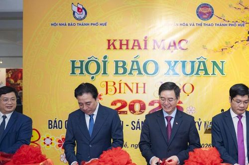 Huế: Khai mạc Hội Báo Xuân Bính Ngọ 2026 với chủ đề 'Báo chí Huế đổi mới – sáng tạo cùng kỷ nguyên số'