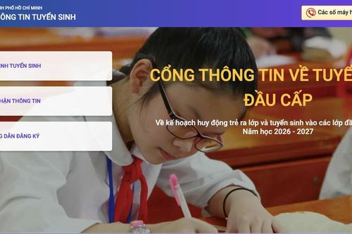 Phụ huynh hoảng hồn vì khó đăng nhập hệ thống tuyển sinh đầu cấp ở TPHCM