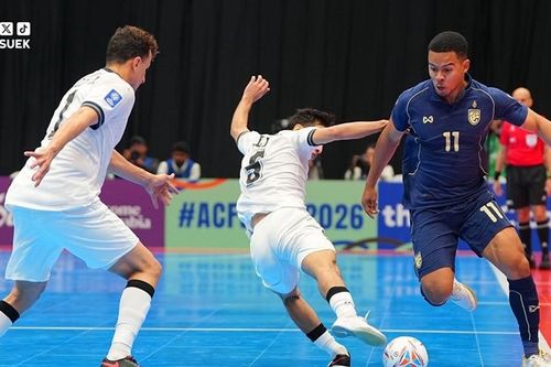 Thái Lan thua đậm Iraq ở tứ kết giải Futsal châu Á