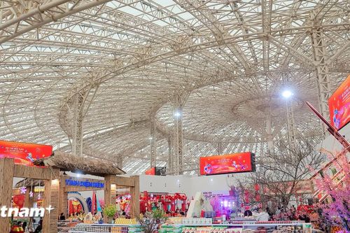 Hội chợ Mùa Xuân: Đặc sản 3 miền 'đổ bộ' Thủ đô phục vụ mua sắm cao điểm Tết