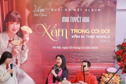 Nghệ sỹ Mai Tuyết Hoa ra album mới, nhìn lại 30 năm lan tỏa nghệ thuật xẩm