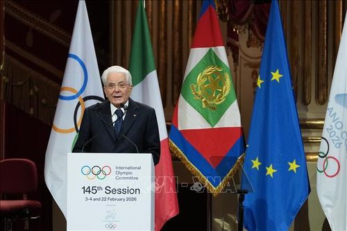 Tổng thống Italy kêu gọi tôn trọng 'Ngừng bắn Olympic'