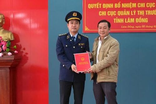 Ông Phan Văn Tuyên giữ chức Chi cục trưởng Chi cục Quản lý thị trường tỉnh Lâm Đồng