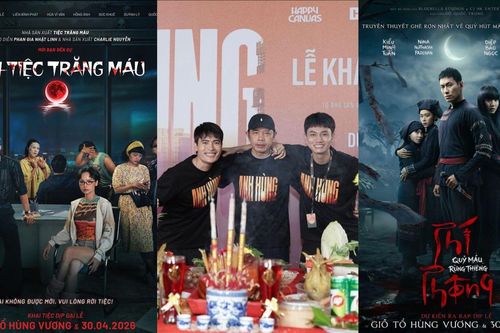 Ba bộ phim Việt đối đầu rạp chiếu dịp lễ 30/4