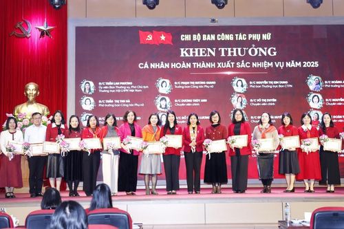 Chi bộ Ban Công tác Phụ nữ sinh hoạt chuyên đề kỷ niệm 96 năm Ngày thành lập Đảng