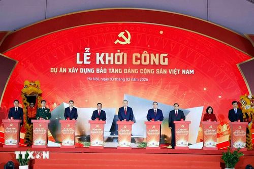 Tổng Bí thư Tô Lâm dự lễ khởi công xây dựng Bảo tàng Đảng Cộng sản Việt Nam