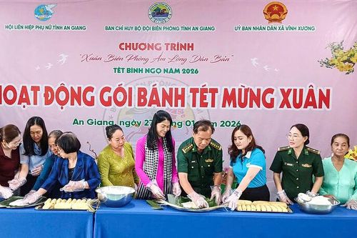 Xuân biên giới - trao gửi yêu thương