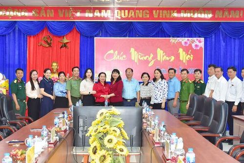 Chúc tết các xã Châu Phú, An Châu, Bình Mỹ và Vĩnh Thạnh Trung, Cô Tô