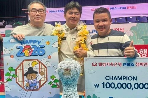 Nguyễn Quốc Nguyện đoạt chức vô địch Giải Billiards Carom 3 băng PBA Tour 9