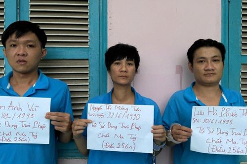 Hóc Môn: Khởi tố 3 bị can tái sử dụng ma túy khi đang trong diện quản lý sau cai