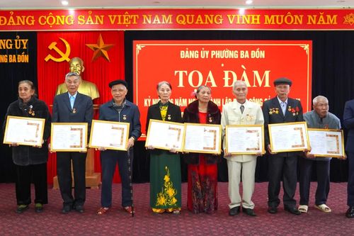 Phường Ba Đồn: Tọa đàm kỷ niệm 96 năm Ngày thành lập Đảng Cộng sản Việt Nam