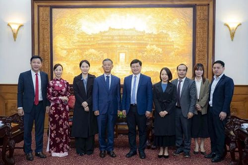 Lãnh đạo thành phố tiếp xã giao Quyền Tổng Lãnh sự Hàn Quốc tại Đà Nẵng