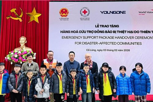 Chung tay mang hơi ấm đến với cộng đồng bị ảnh hưởng bởi thiên tai tại tỉnh Thanh Hóa