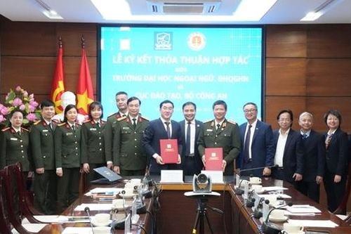 Hợp tác đào tạo, bồi dưỡng và nâng cao năng lực ngoại ngữ cho lực lượng CAND