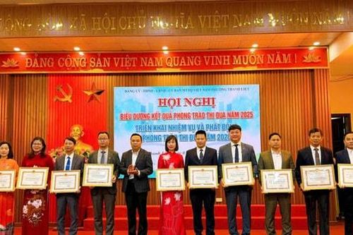 Thi đua yêu nước - 'đòn bẩy' vận hành chính quyền mới ở Thanh Liệt