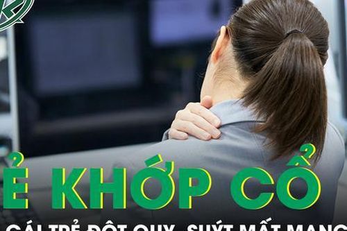Cô gái trẻ đột quỵ sau khi bẻ khớp cổ để giảm căng thẳng