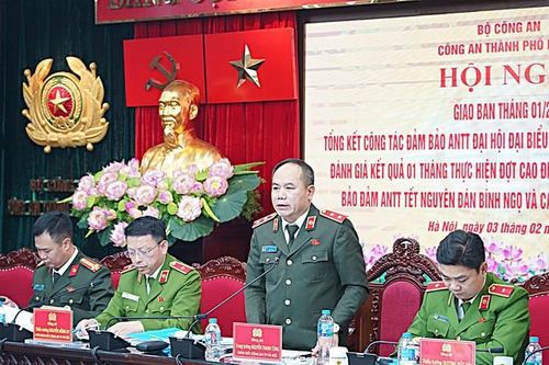 Một tháng cao điểm trước Tết: Công an Hà Nội xử lý gần 1.000 đối tượng