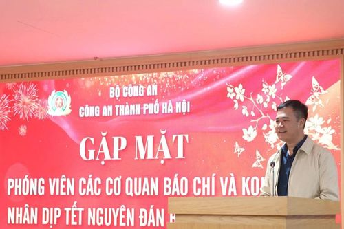 Công an Thành phố Hà Nội gặp mặt phóng viên các cơ quan báo chí và các KOLs