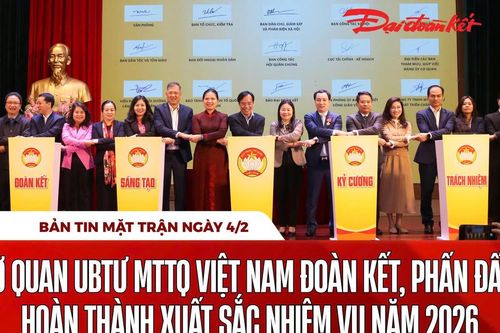 Bản tin Mặt trận sáng 4/2